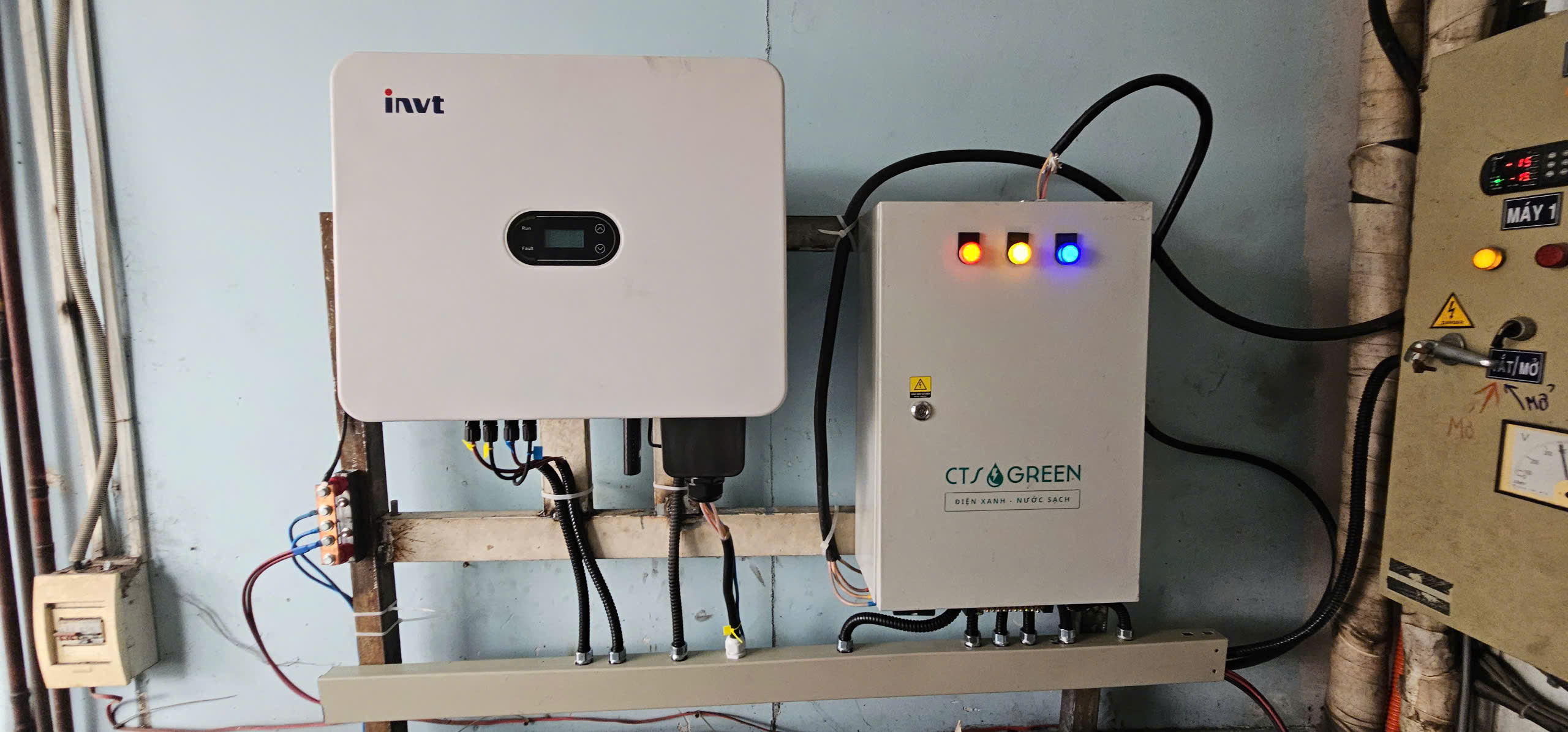 Hệ thống điện mặt trời kho lạnh 40kWp