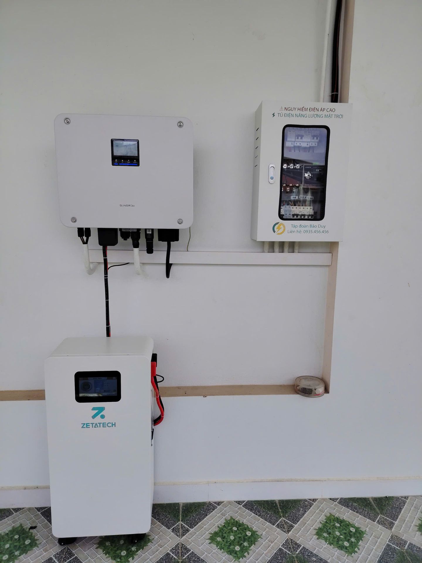 Hệ thống 8,68kWp - Nhà anh NGUYỄN PHI HÙNG - Lam Sơn, Thanh Hóa.