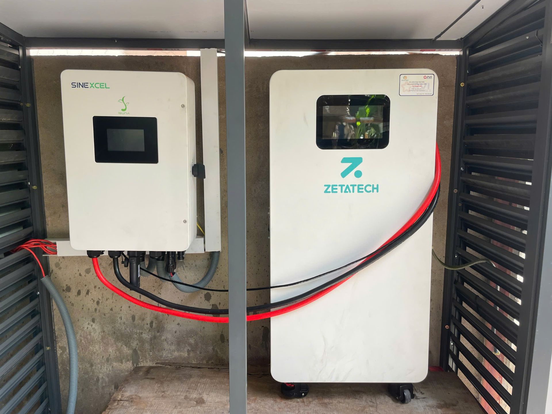 Hệ thống 6.2 kWP - Nhà anh Nghĩa - Đồng Nai
