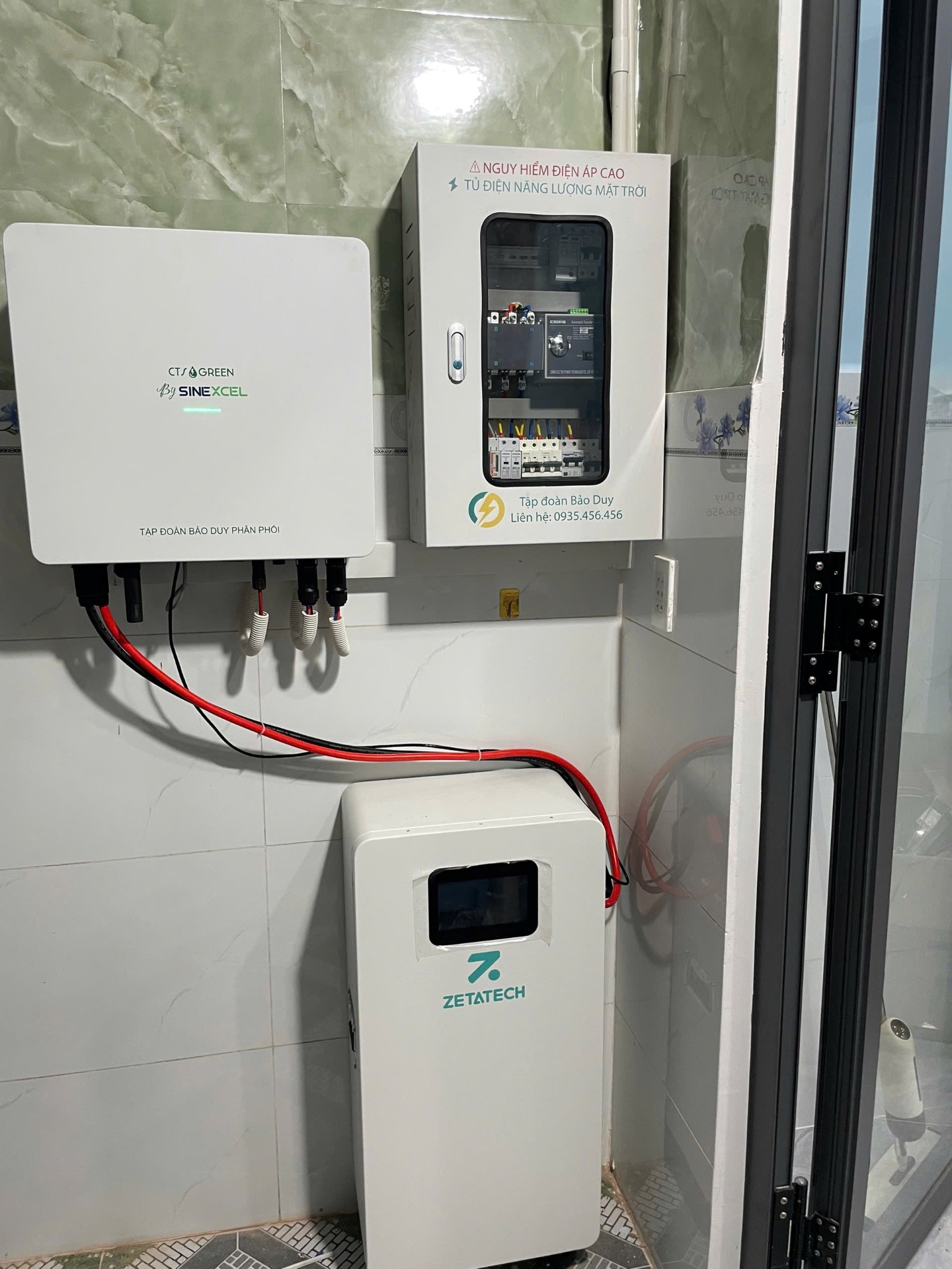 Hệ thống 5KW - Nhà Anh Đặng Tấn Lực, Tây Ninh - Ảnh 1