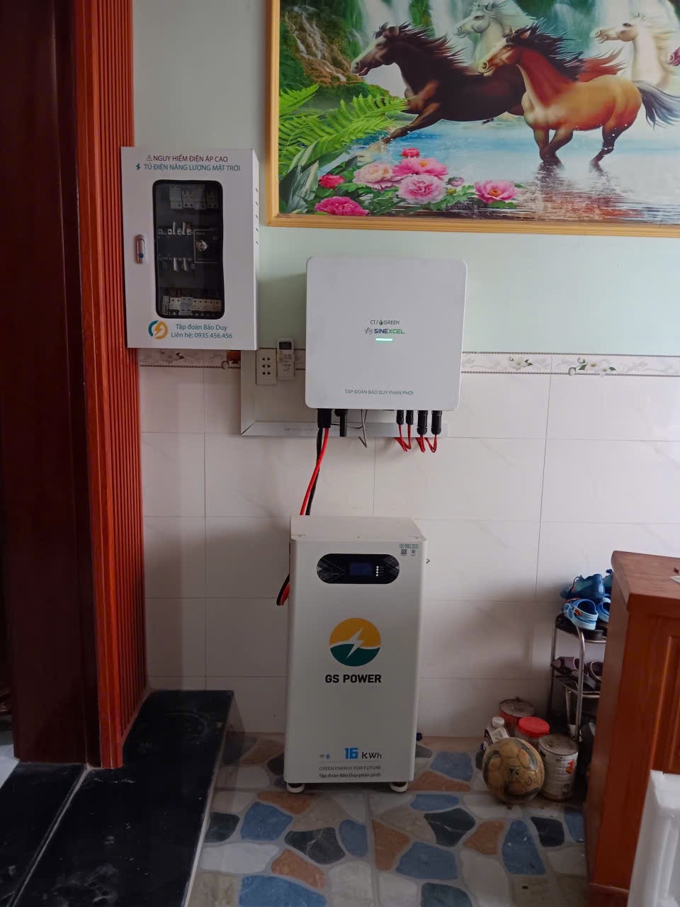 Hệ thống 6KW - Nhà Anh Nguyễn Đình Đô, HCM