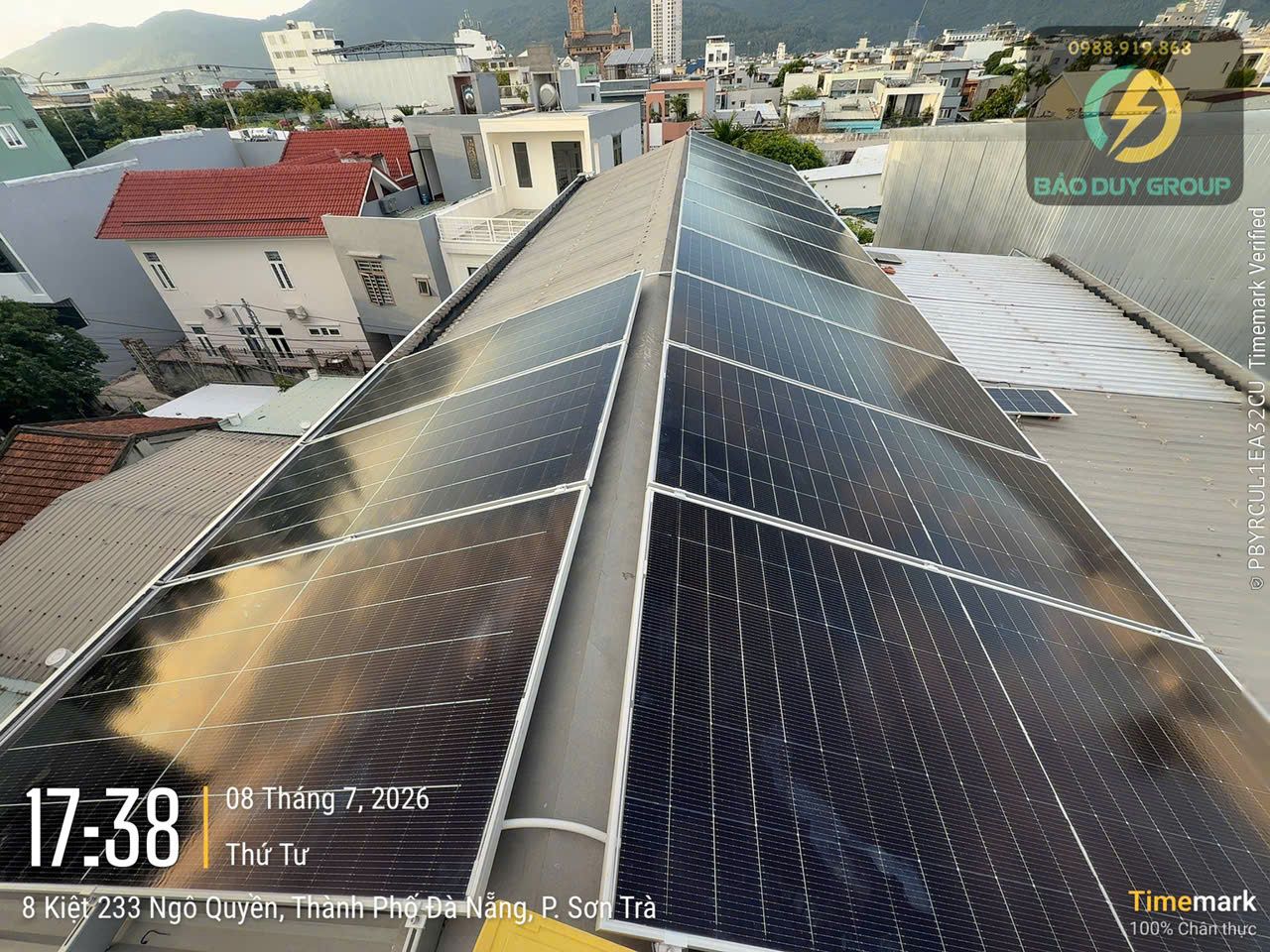 Hệ thống 6kw Vũ Đình Tân Đà Nẵng