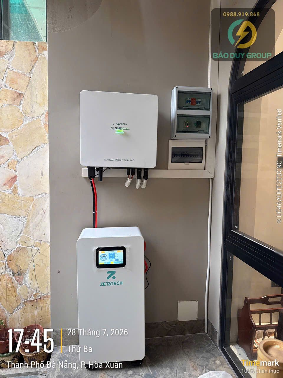 Hệ thống 6kw TRƯƠNG TUẤN NGOC Đà Nẵng