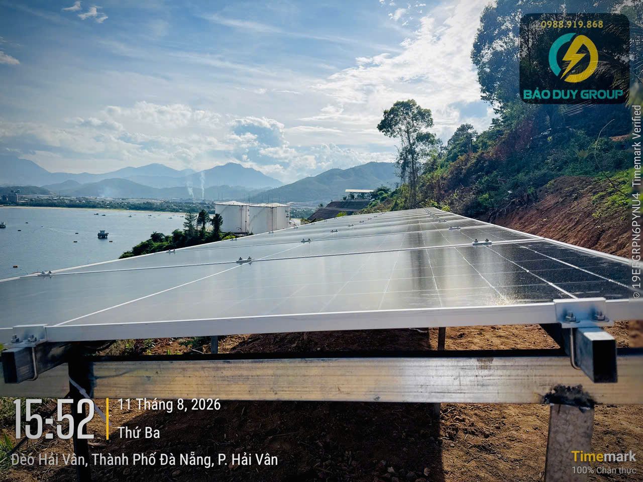 Hệ thống 6.2kwp - nhà anh Dũng - Đèo Hải Vân - Ảnh 1