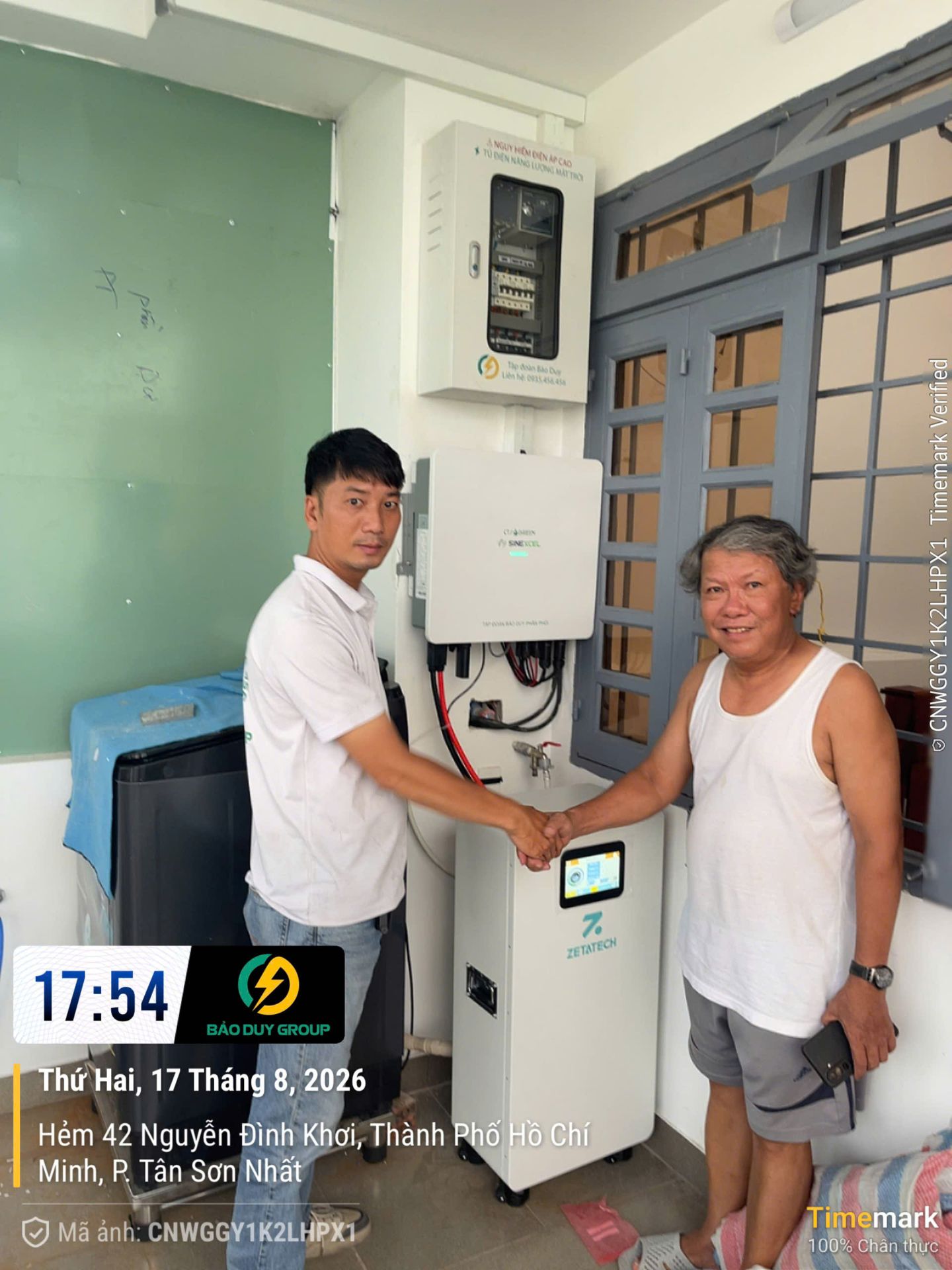 Hệ 6KW NHÀ ANH QUANG - HCM - Ảnh 1