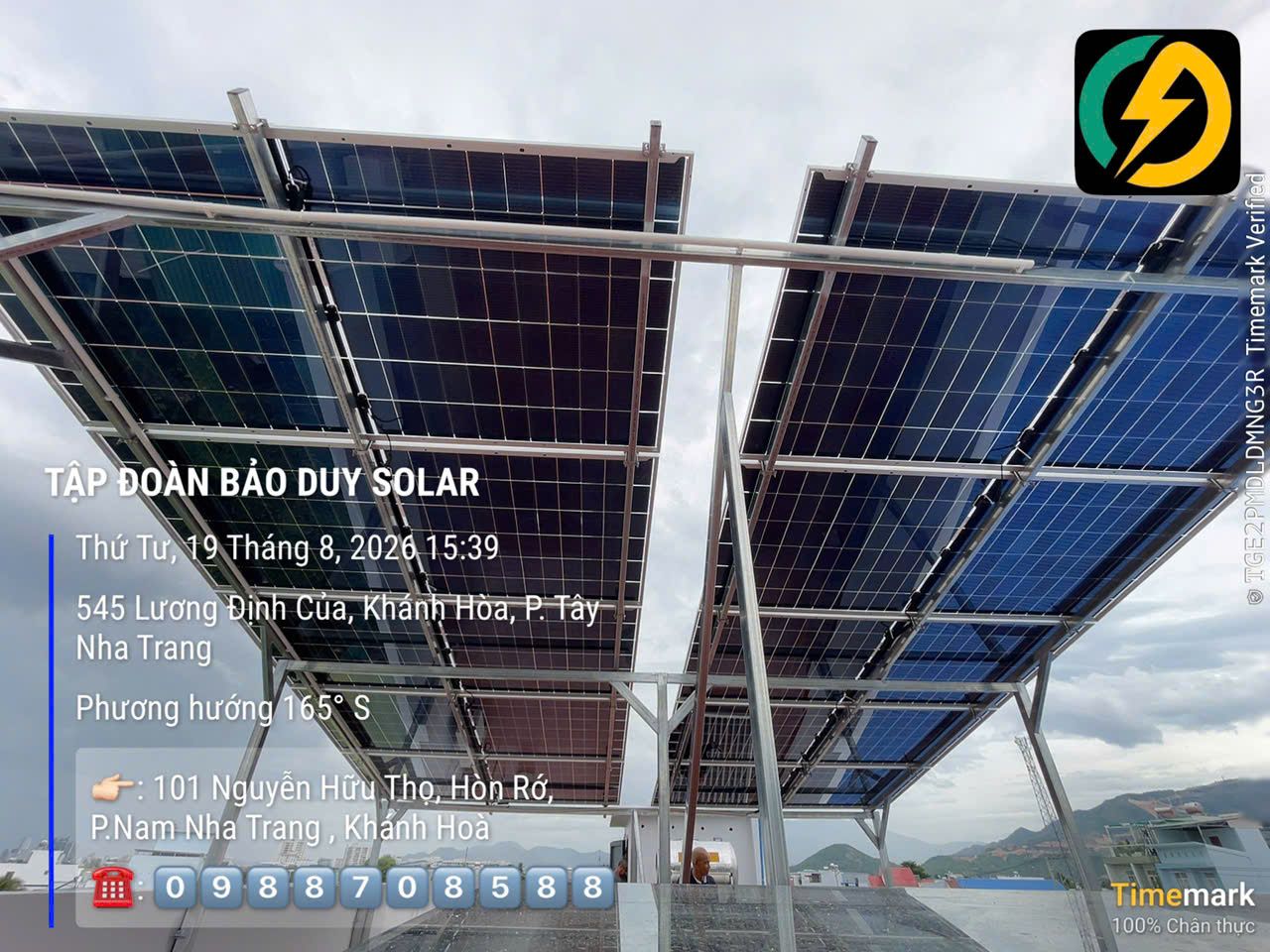 HỆ THỐNG 6.2kWp - LÊ VĂN TÁM - KHÁNH HÒA - Ảnh 1