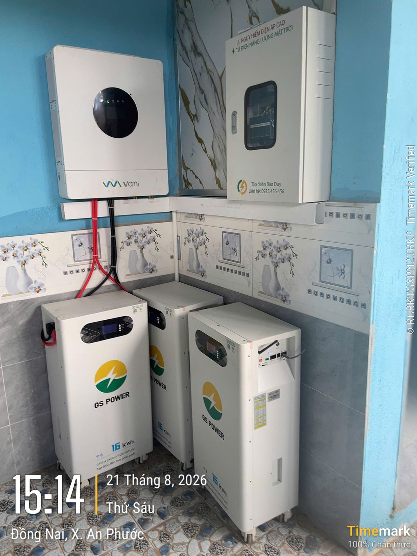 Hệ thống 22.32kWp - DÀN NLMT_LÊ THỊ LUYẾN_ĐỒNG NAI