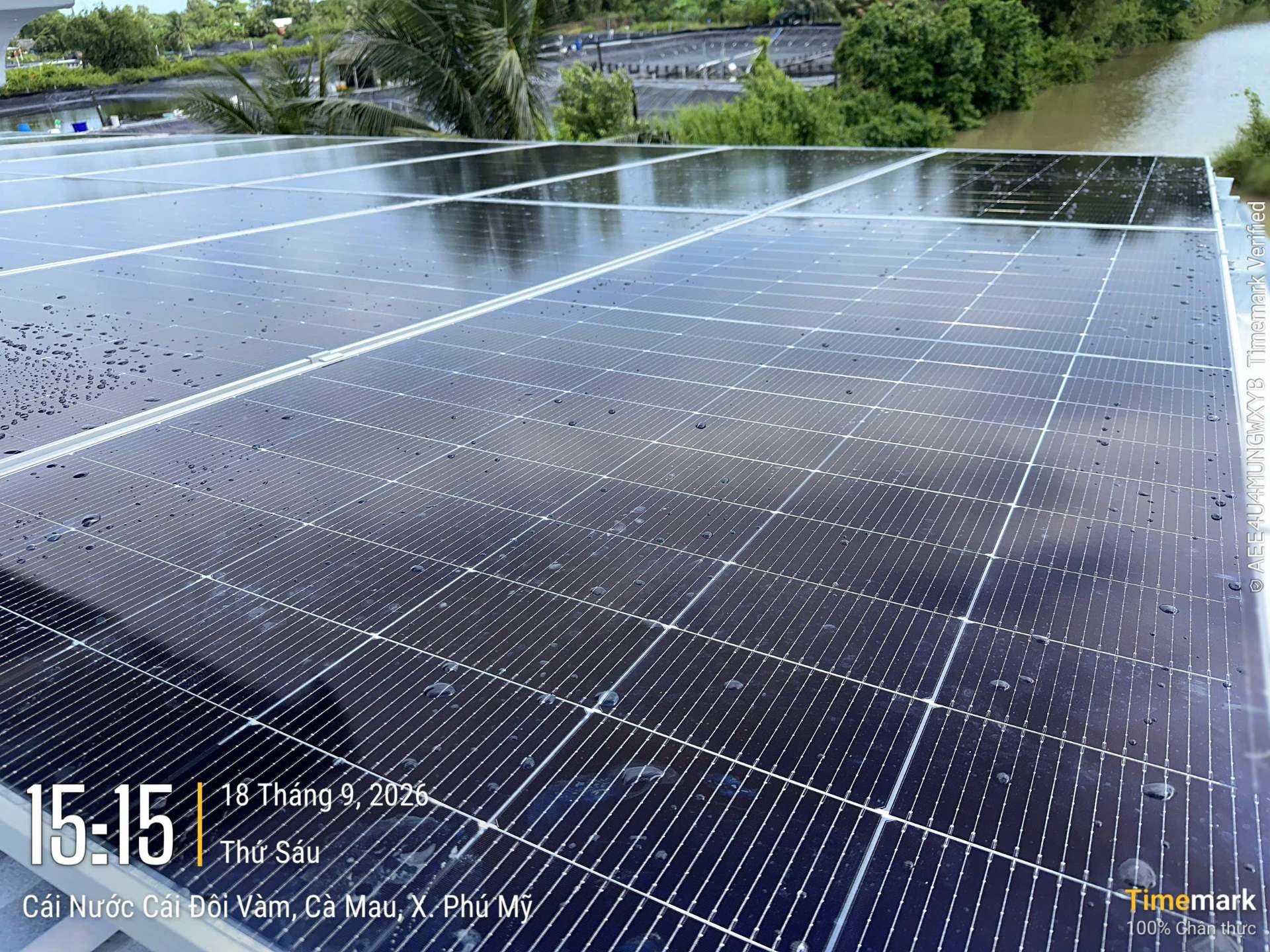 Hệ thống điện mặt trời Hybrid 16,12 kWp – Huỳnh Công Hầu, Cà Mau