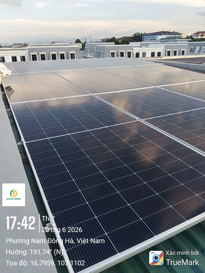 Hệ thống 7,4kw, Nhà anh Ngọc, Đông Hà- Quảng Trị