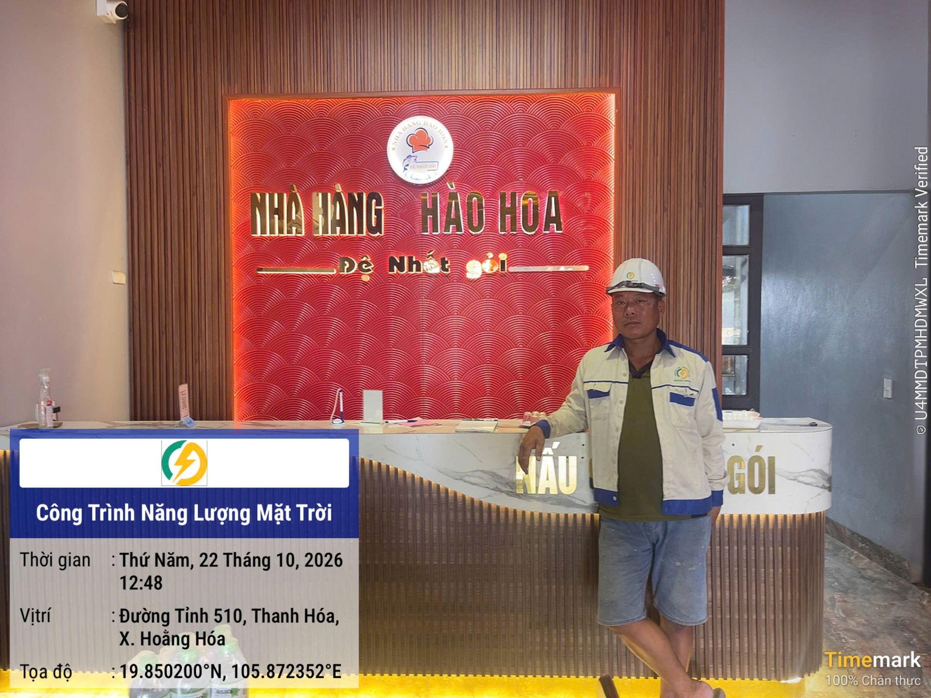 Dàn NLMT Nhà hàng Hoàng Hiếu - Thanh Hóa 